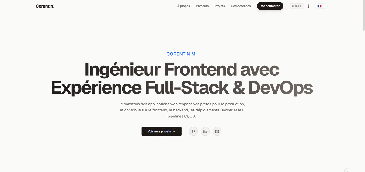 Portfolio — cmegret.dev